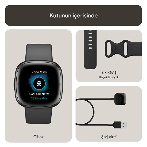 fitbit sense 2 kutu içeriği